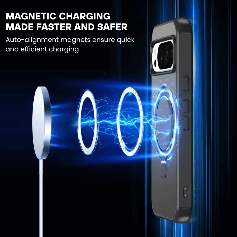 Sero Shockproof MagSafe Case For Google Pixel With Ring Holder - Astra Cases