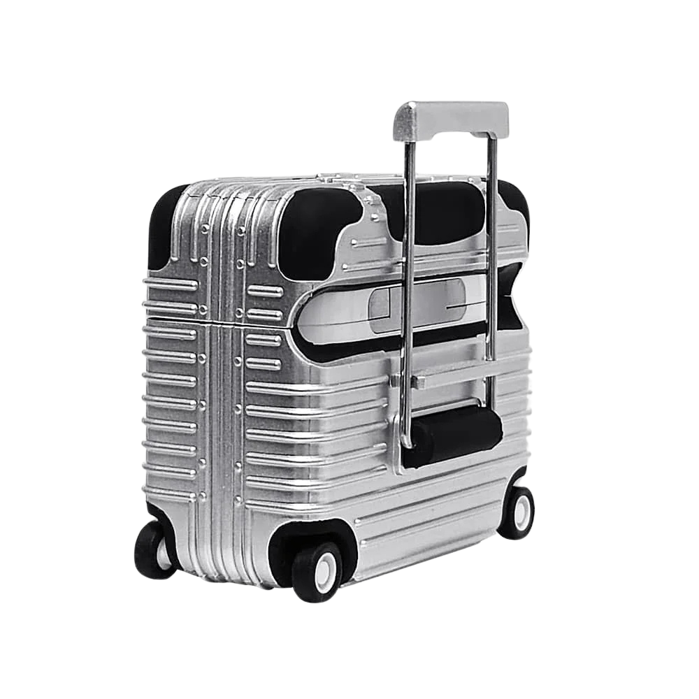Eluo Luggage Style Shockproof AirPods Case