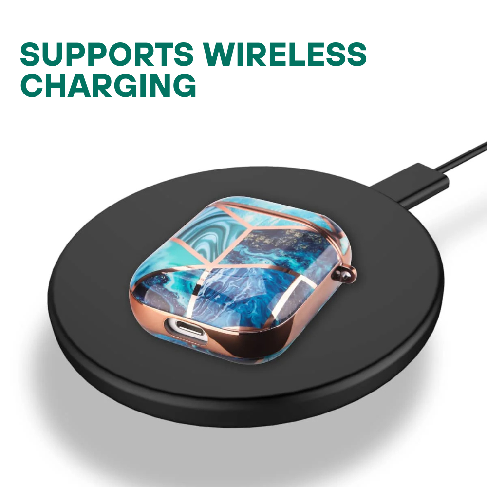 Aeratus Plated Silicone Shockproof AirPods Case