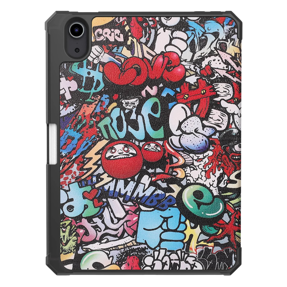 Habeo Tri-Fold Shockproof Leather iPad Case