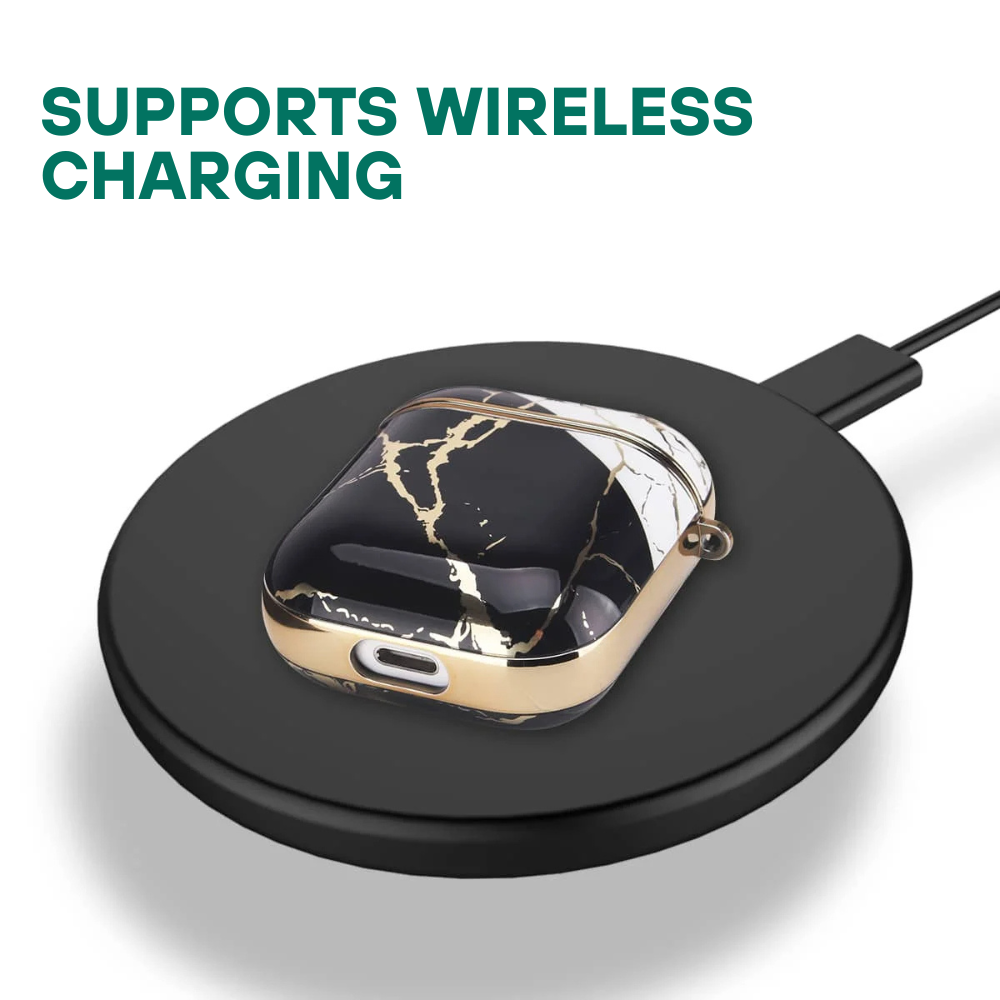 Iuvenis Plated Silicone Shockproof AirPods Case