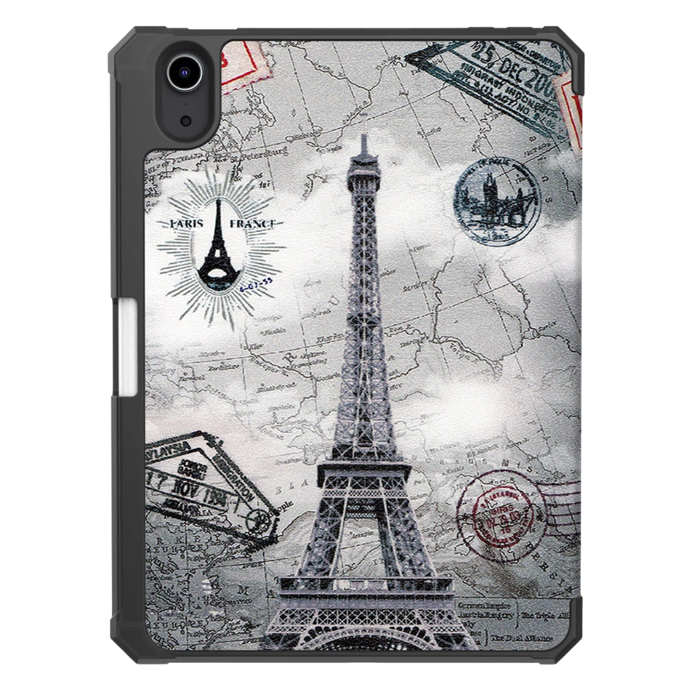 Habeo Tri-Fold Shockproof Leather iPad Case