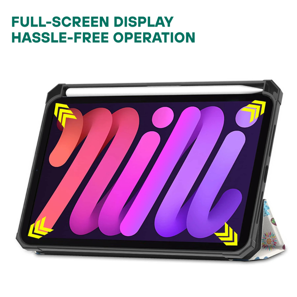 Habeo Tri-Fold Shockproof Leather iPad Case