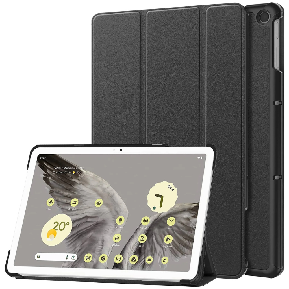 Fama Tri-Fold Leather Case For Google Pixel Tablet
