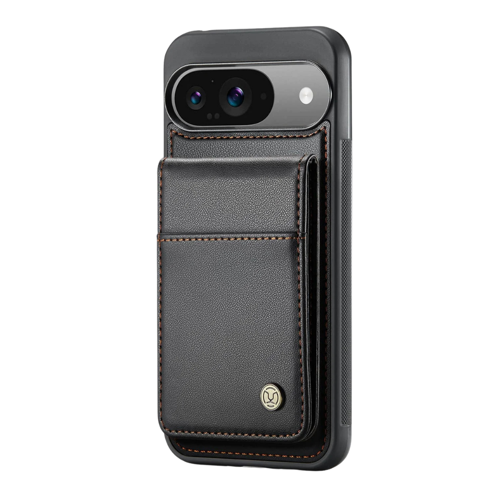 Fluo Magnetic Leather Wallet Case For Google Pixel