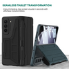 Cedere Shell Membrane Integrated Leather Case for Galaxy Z Fold 5