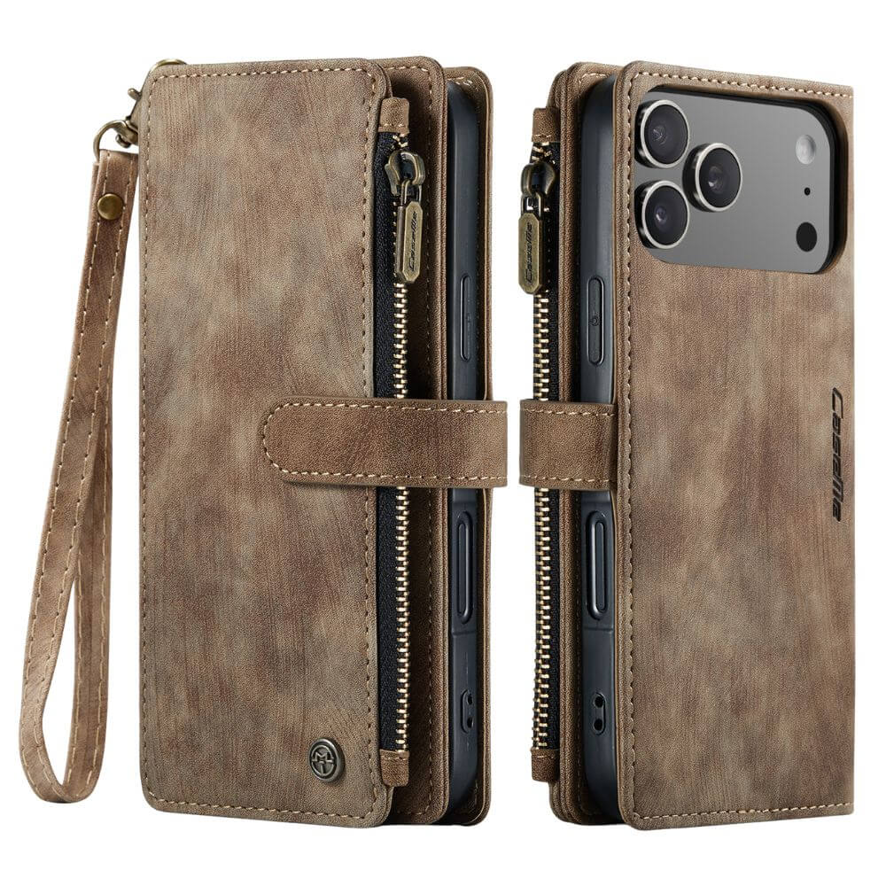 Saevio Magnetic Leather iPhone Case - Astra Cases