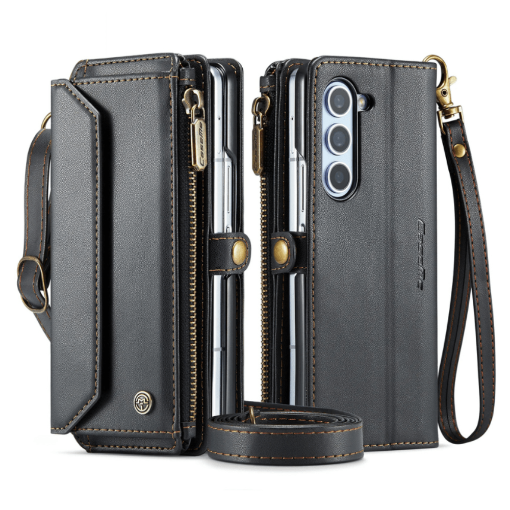 Rectus RFID Blocking Wallet Case For Galaxy Z Fold With Pen Holder Slot