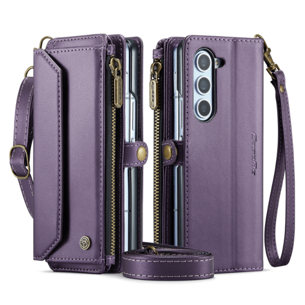 Rectus RFID Blocking Wallet Case For Galaxy Z Fold With Pen Holder Slot