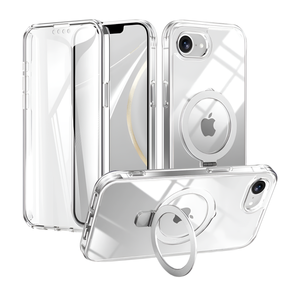 Denego Shockproof MagSafe Case With Screen Protector For iPhone 16e