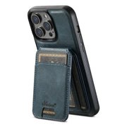 Foveo Premium Leather Case for iPhone 15 Series With Detachable Magnetic Card Stand