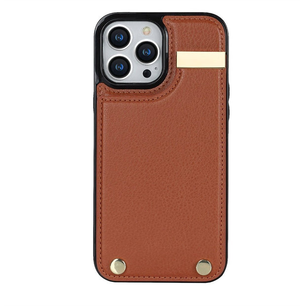 Fugo Leather iPhone Case With Multi Card and Coin Slot