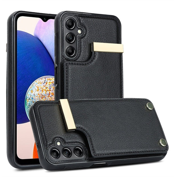 Gero Leather Galaxy Case With Multi Card and Coin Slot