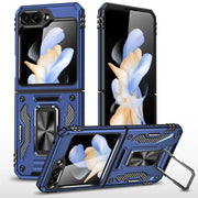 Ignis Military Shockproof Case for Galaxy Z Flip 5 Case With Magnetic Ring Kickstand