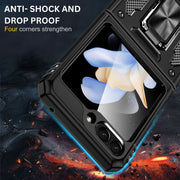 Ignis Military Shockproof Case for Galaxy Z Flip 5 Case With Magnetic Ring Kickstand