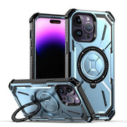 Inferna Heavy Duty Shockproof iPhone Case With MagSafe Compatible Kickstand