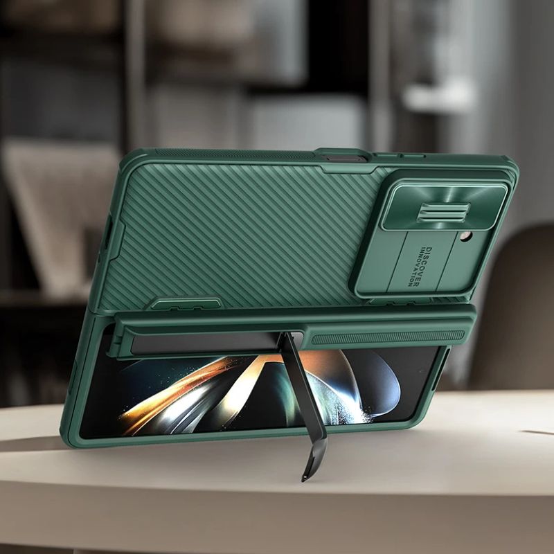 Inflecto Fold Case for Galaxy Z Fold 5 With Detachable Phone Holder & Lens Cover