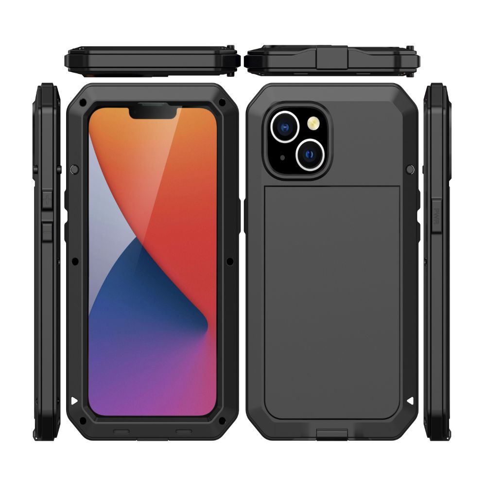 Titan Heavy Duty Metal iPhone Case For 14-17 Series