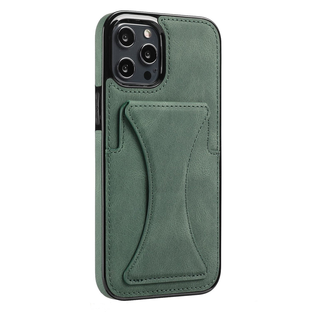 Amare Leather iPhone Case For Series 14-17 With Card Holder