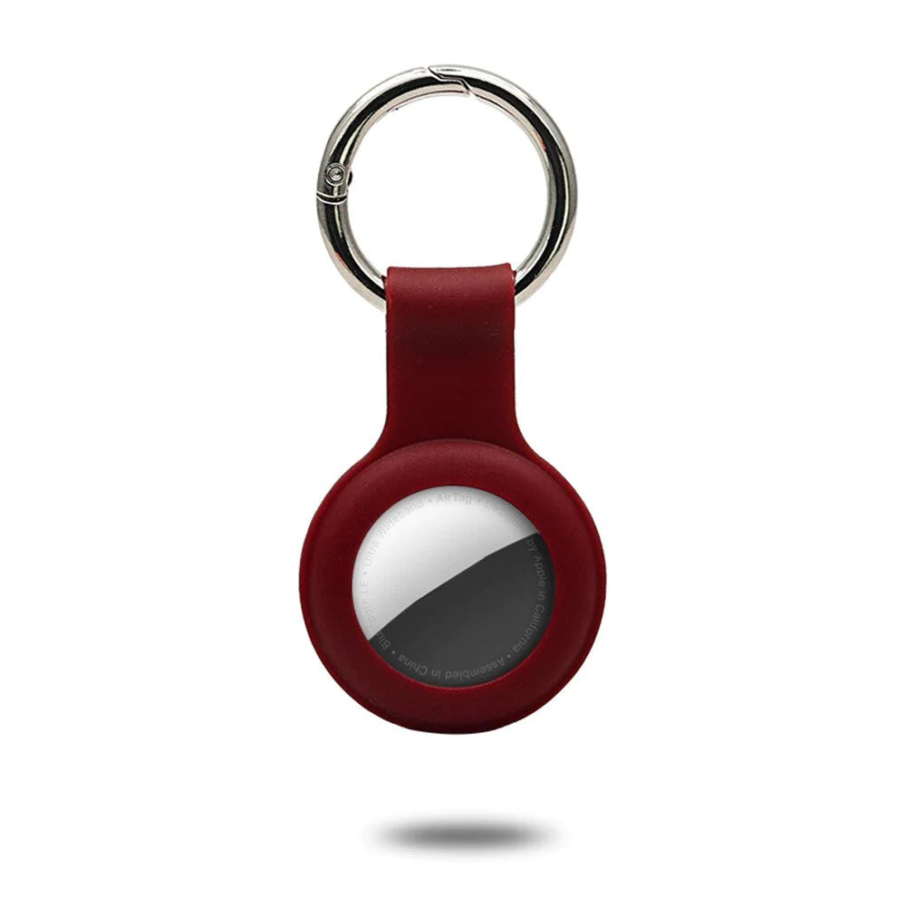 Apta Liquid Silicone Keychain Airtags Case - Astra Cases