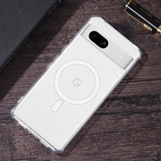 Maxime Magnetic Clear Case for Google Pixel 8 Series With Mag-safe Charging Cover - Astra Cases