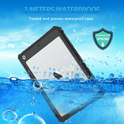 Vincit Waterproof iPad Case with Screen Protector