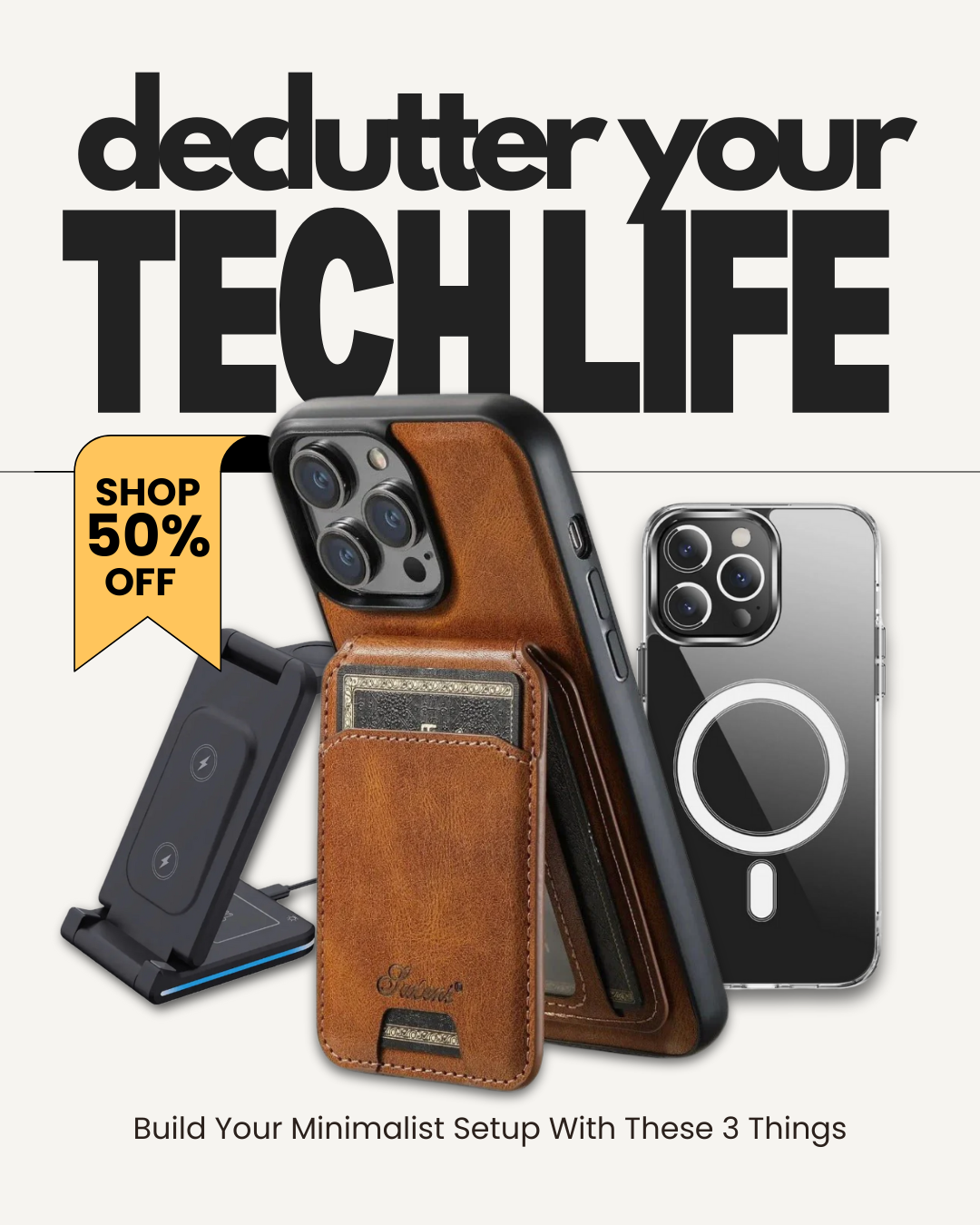 Minimalist Tech Starts with MagSafe