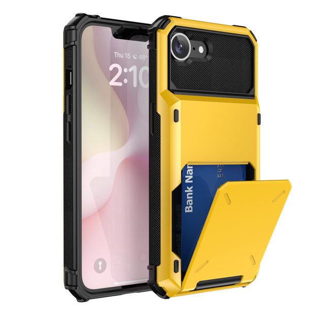 Orbit Shockproof iPhone Wallet Case For 14-16 Series