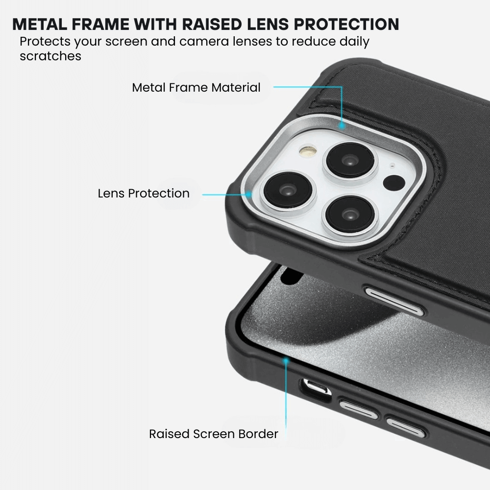 Sedo Shockproof Leather iPhone Case - Astra Cases