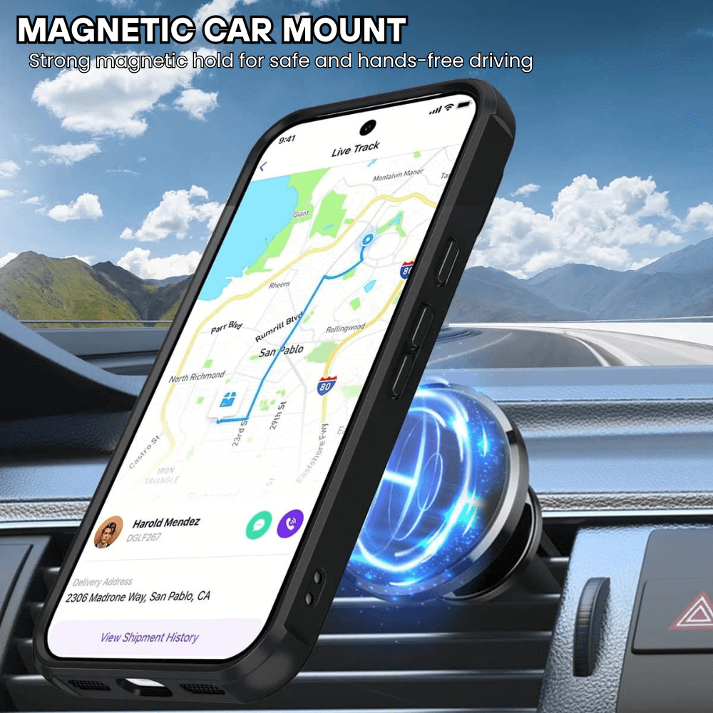 Sero Shockproof MagSafe Case For Google Pixel With Ring Holder - Astra Cases