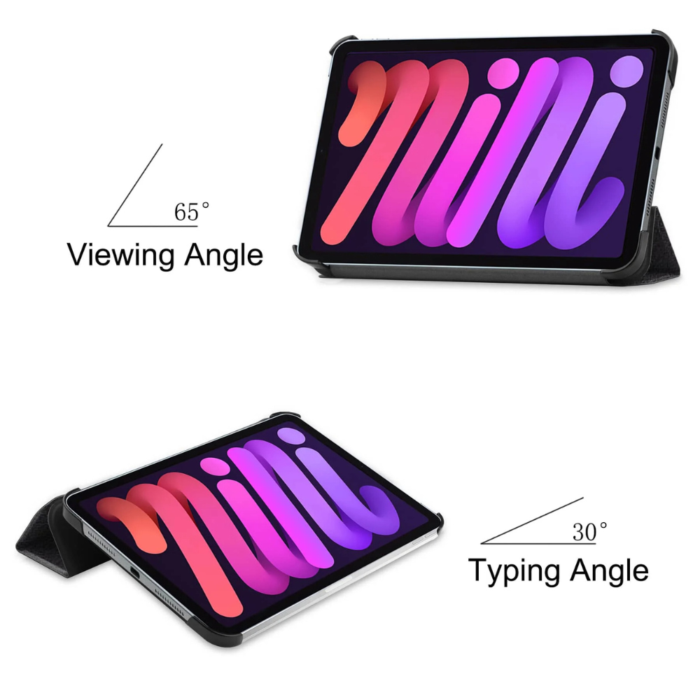 Impleo Tri-Fold Shockproof Leather iPad Case