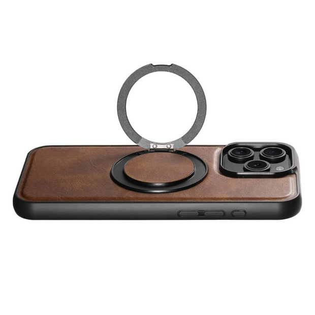 Capio Leather iPhone Case With Built-in Kickstand