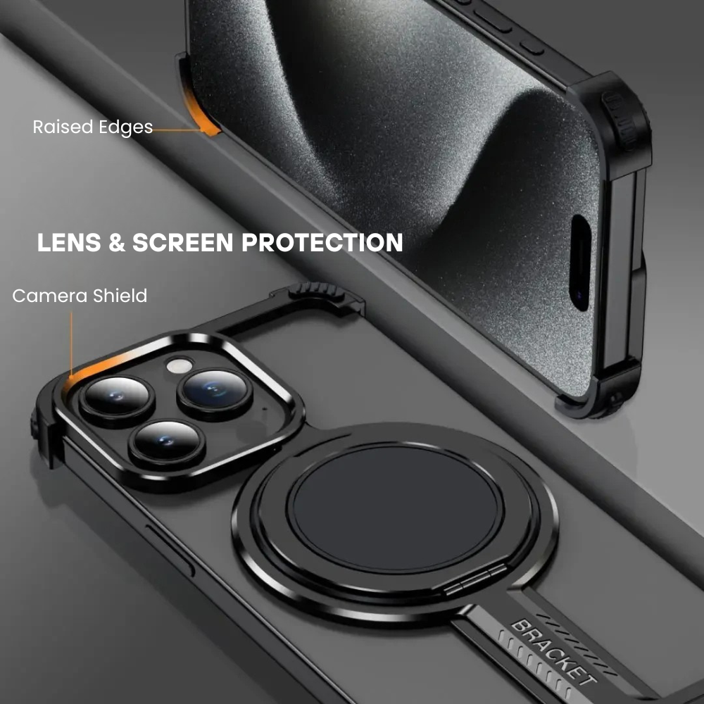 Obvius Shockproof MagSafe iPhone Case With Ring Holder- Astra Cases