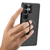 Frux Carbon Fiber Shockproof Galaxy Case With Kickstand