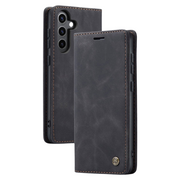 Dira Retro Leather Wallet Galaxy Case