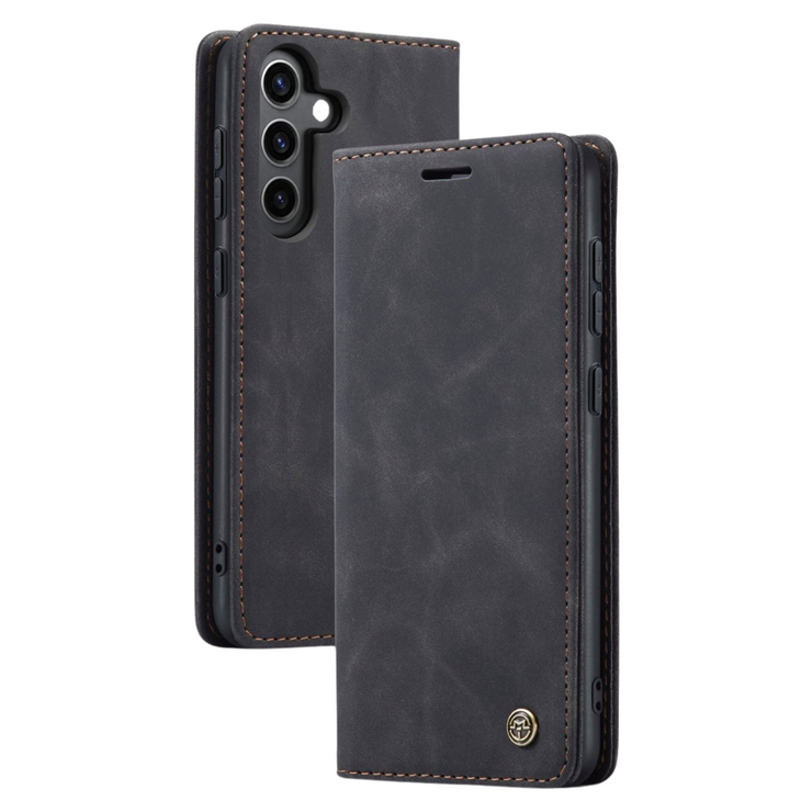 Dira Retro Leather Wallet Galaxy Case