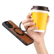 Capio Leather iPhone Case With Built-in Kickstand