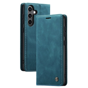 Dira Retro Leather Wallet Galaxy Case