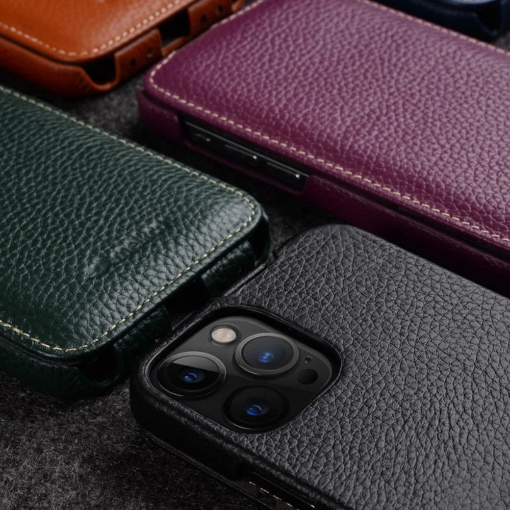 Effervo Flip Leather iPhone Case - Astra Cases