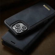 Quae Leather Flip MagSafe Wallet iPhone Case - Astra Cases