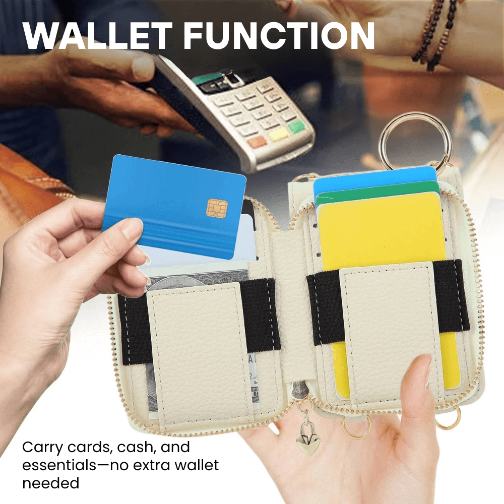 Taceo Crossbody Leather Wallet Case for Galaxy Z Flip - Astra Cases