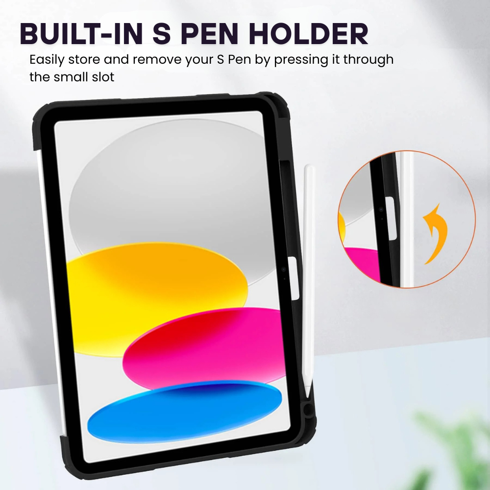 Mirabilis Tri-Fold Acrylic iPad Case With Pencil Holder- Astra Cases