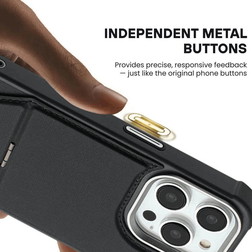 Sedo Shockproof Leather iPhone Case - Astra Cases