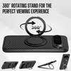 Fugio Carbon Fiber Shockproof Case With Kickstand For Google Pixel