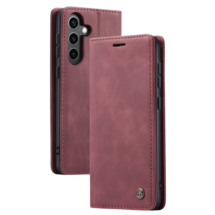 Dira Retro Leather Wallet Galaxy Case