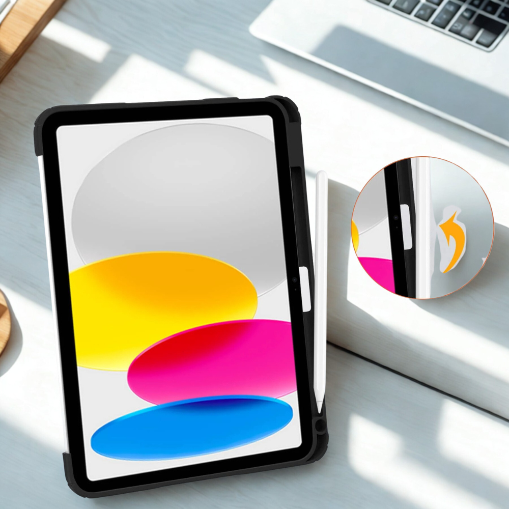 Mirabilis Tri-Fold Acrylic iPad Case With Pencil Holder- Astra Cases