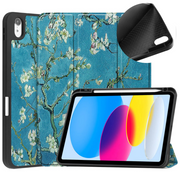 Lumen Tri-Fold Shockproof Leather iPad Case With Pencil Holder