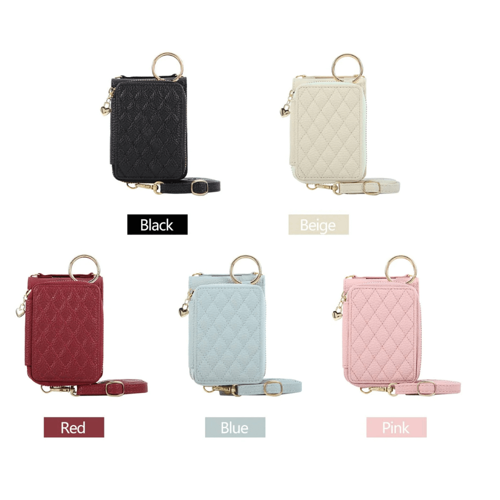 Taceo Crossbody Leather Wallet Case for Galaxy Z Flip - Astra Cases