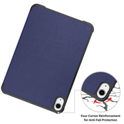 Infletus Tri-Fold Shockproof Leather iPad Case