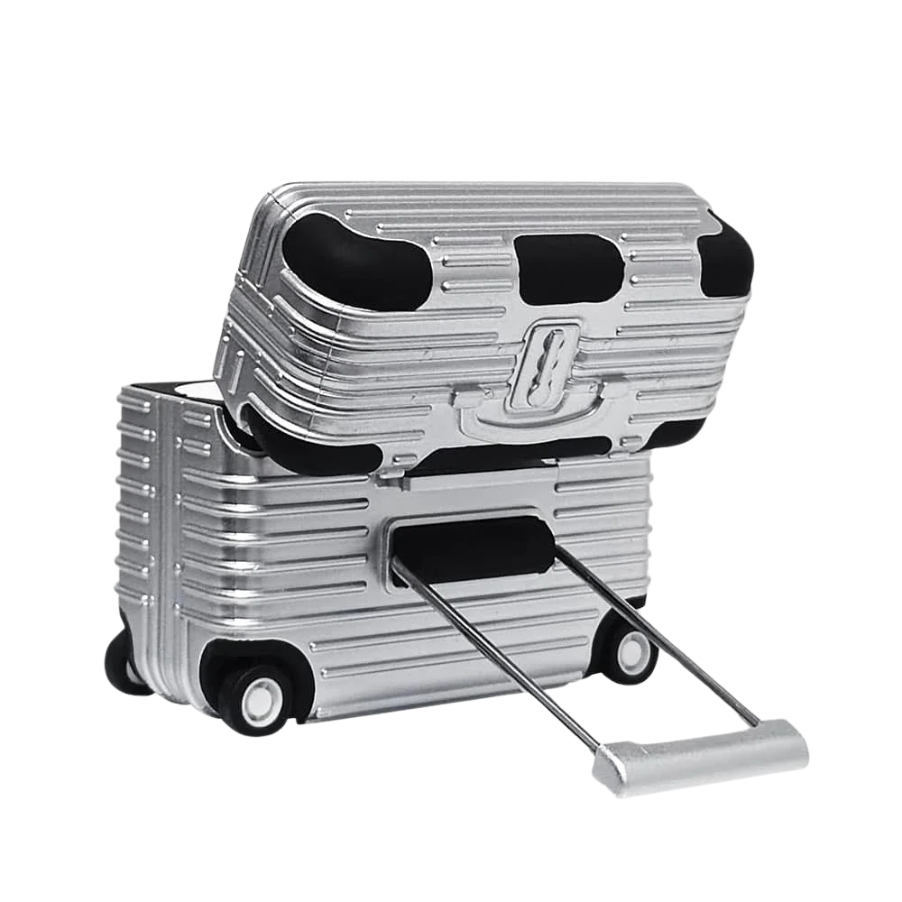 Eluo Luggage Style Shockproof AirPods Case